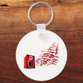 Lautsprecher Birds Schlüsselanhänger (Vorderseite)