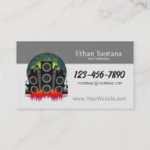 Lautsprecher Blast Visitenkarte (Rückseite)