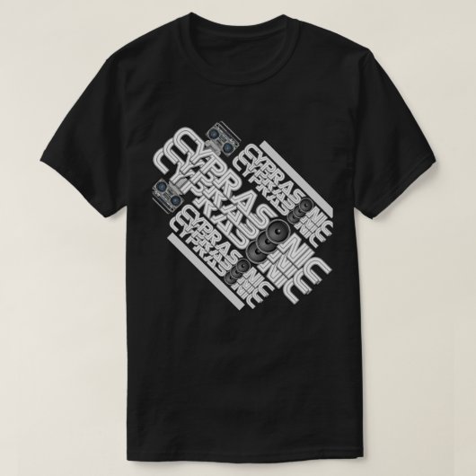 Lautsprecher Cyprasonic Dreiergruppen-neun T-Shirt (Design vorne)