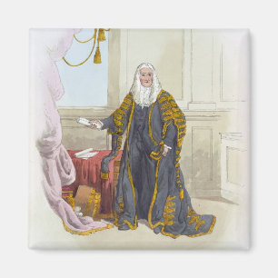 Lautsprecher des Unterhauses, 'vom Kostüm von Magnet