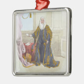 Lautsprecher des Unterhauses, 'vom Kostüm von Silbernes Ornament (Links)