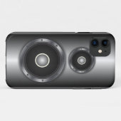 Lautsprecher durch das rafi talby Case-Mate iPhone hülle (Rückseite (Horizontal))