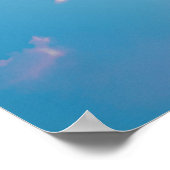 Lautsprecher im Himmelsposter drehen Poster (Ecke)