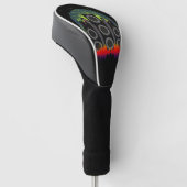 Lautsprecher-Knall Golf Headcover (angewinkelt)
