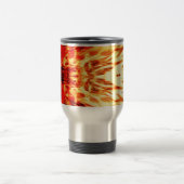 Lautsprecher mit Flammen Reisebecher (Mittel)