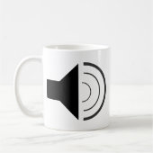 Lautsprecher nach oben kaffeetasse (Links)