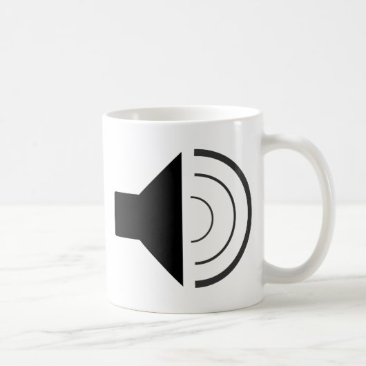 Lautsprecher nach oben kaffeetasse (Rechts)