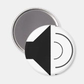 Lautsprecher nach oben magnet (Vorderseite/Rückseite)