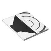 Lautsprecher nach oben notizblock (angewinkelt)