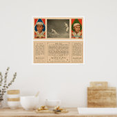 Lautsprecher Scores Red Sox Baseball 1912 Poster (Küche)