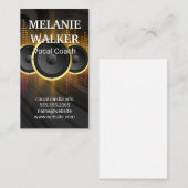 Lautsprecher | Sound | Unterhaltung Visitenkarte (Vorne/Hinten)