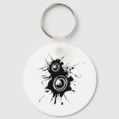 Lautsprecher Spritzer Schlüsselanhänger (Vorderseite)