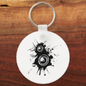 Lautsprecher Spritzer Schlüsselanhänger (Vorderseite)