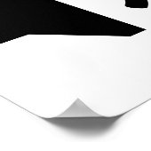 Lautsprecher-Symbol Poster (Ecke)