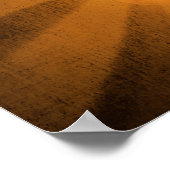 Lautsprecher und Sonnenaufgang Poster (Ecke)