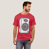 Lautsprecher Vintag T-Shirt (Vorne ganz)