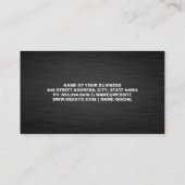 Lautsprecher Visitenkarte (Rückseite)