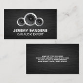 Lautsprecher Visitenkarte (Vorne/Hinten)