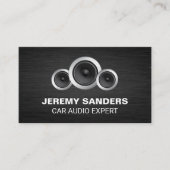 Lautsprecher Visitenkarte (Vorderseite)