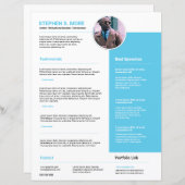 Lautsprecher-Vorlage für ein Blatt (Vorne/Hinten)