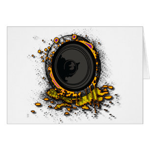 LautsprecherGraffiti - DJ-Musik-lautes Party-Mit