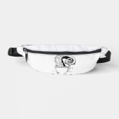 Lauverlinkerie Bauchtasche (Vorderseite)