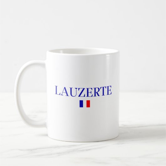 LAUZERTE Frankreich Kaffeetasse (Links)