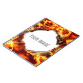 Lava 1 Notebook Notizblock (Linke Seite)
