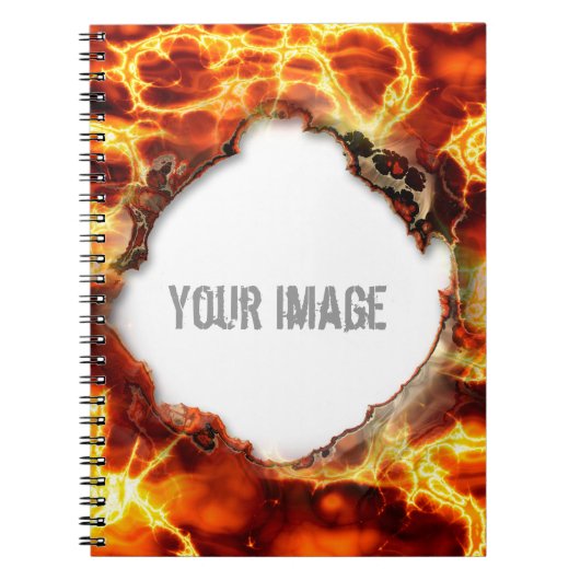 Lava 1 Notebook Notizblock (Vorderseite)