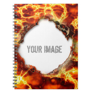 Lava 1 Notizbuch Notizblock