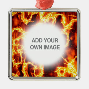 Lava 1 Ornament Aus Metall