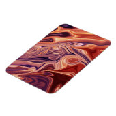 Lava abstrakt Art Magnet (Linke Seite)