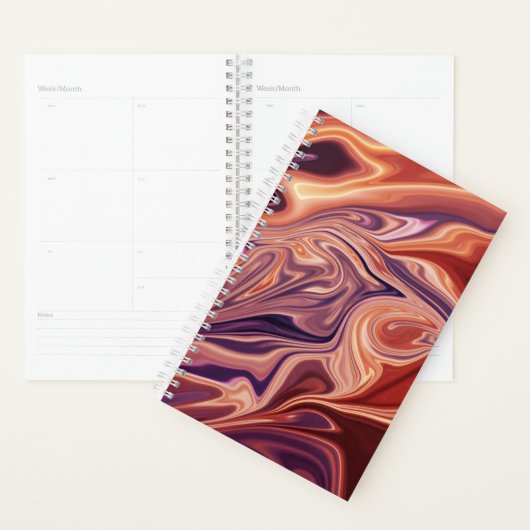 Lava abstrakt Art Planer (Anzeige)