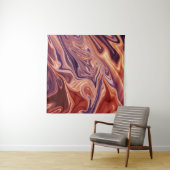 Lava abstrakt Art Wandteppich (Beispiel (Horizontal))