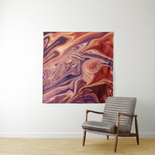 Lava abstrakt Art Wandteppich