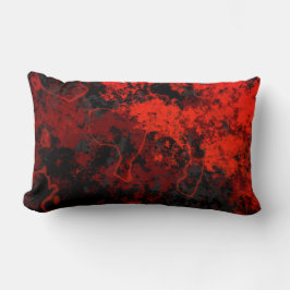 Lava Abstrakt Lendenkissen