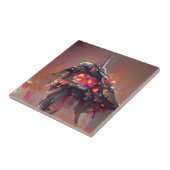 Lava-abstrakte Roboterkunst Fliese (Seite)