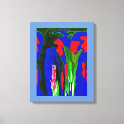 Lava Art Leinwanddruck (Vorderseite)