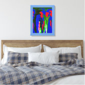 Lava Art Leinwanddruck (Insitu (Schlafzimmer))