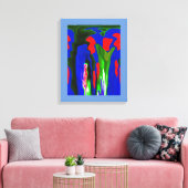 Lava Art Leinwanddruck (Insitu (Wohnzimmer))