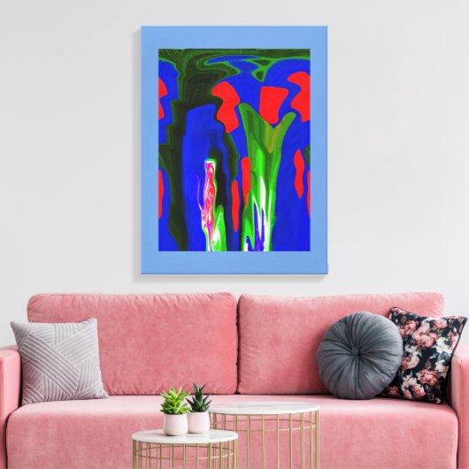 Lava Art Leinwanddruck (Insitu (Wohnzimmer))