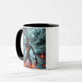 Lava aus einer anderen Welt. Tasse (Vorderseite Links)