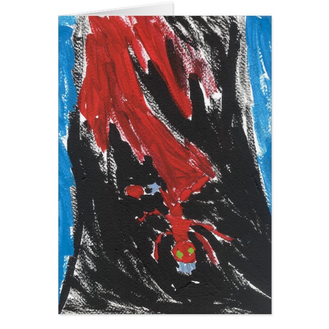 Lava-bionische Spinnenkarte (Vorne)