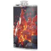 Lava Blocks Flachmann (Links)