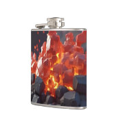 Lava Blocks Flachmann (Links)