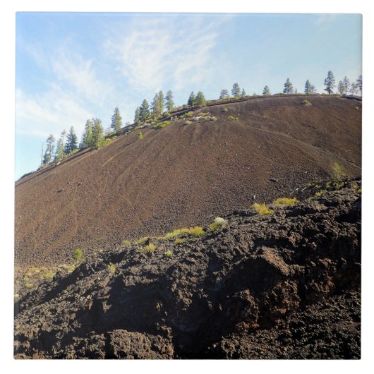 Lava Butte, OR Fliese (Vorderseite)