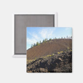 Lava Butte, OR Magnet (Vorderseite/Rückseite)