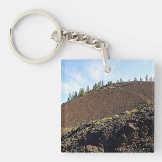 Lava Butte, Oregon Schlüsselanhänger (Vorderseite)