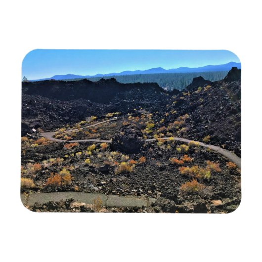 Lava Butte Trail, OR Magnet (Horizontal)