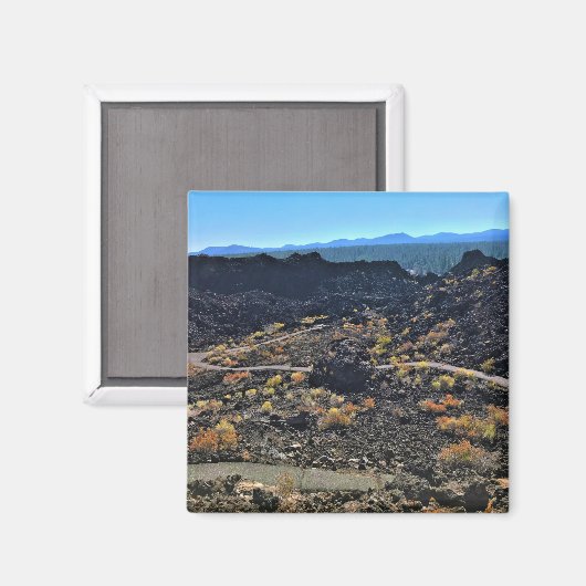 Lava Butte Trail, OR Magnet (Vorderseite/Rückseite)